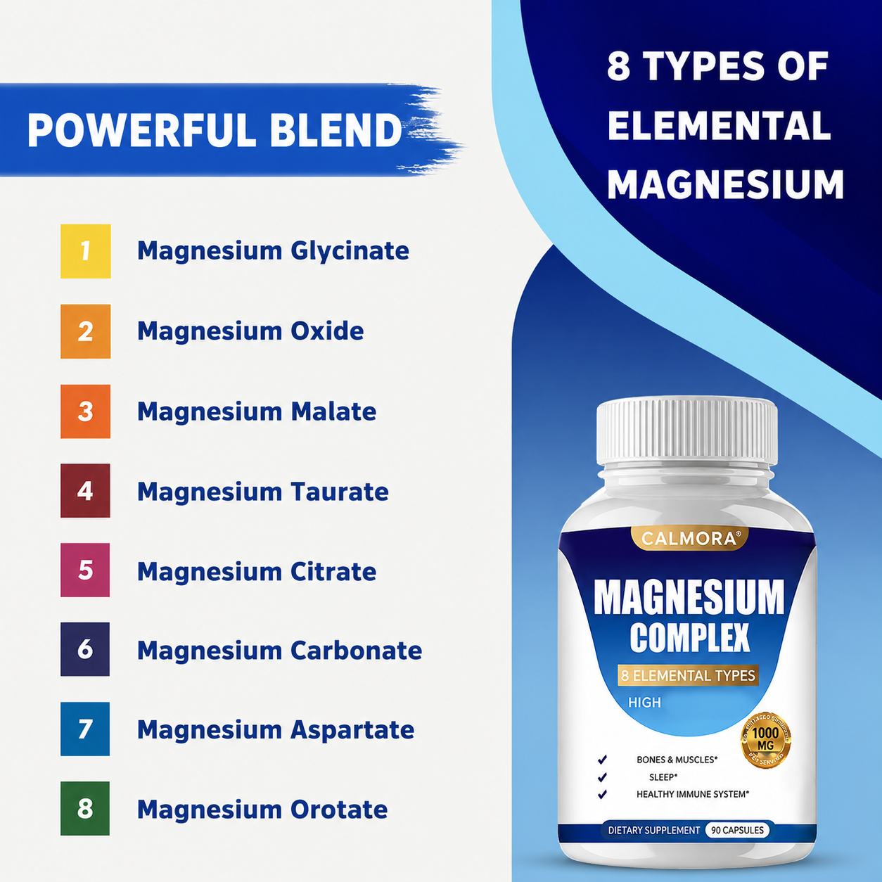 Calmora™ Magnesium Complete 8-in-1