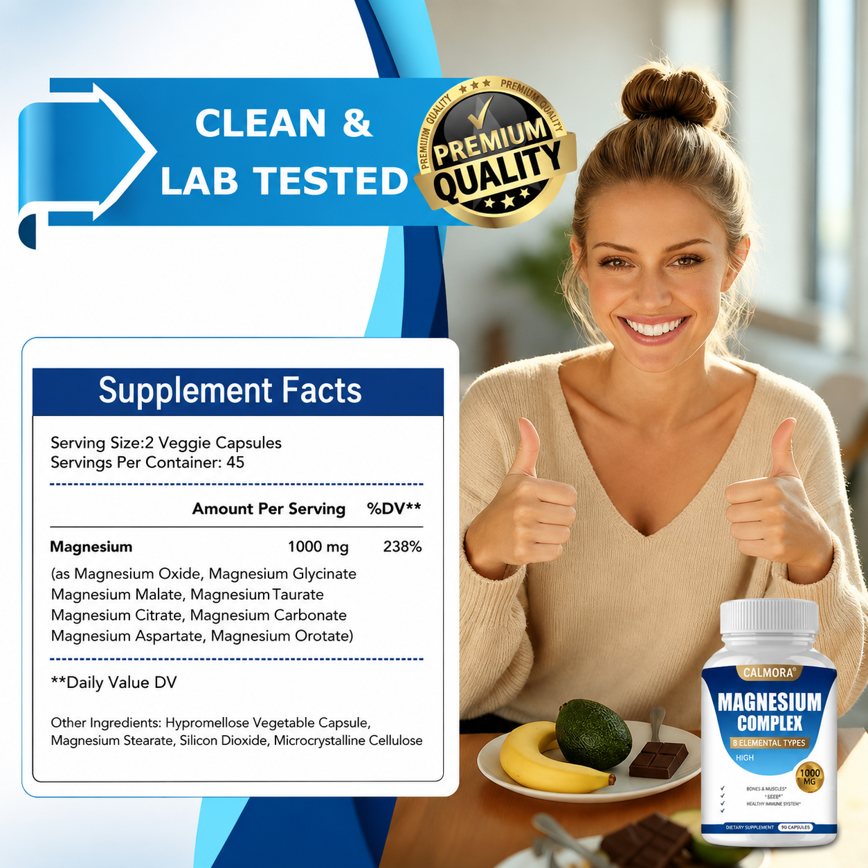 Calmora™ Magnesium Complete 8-in-1
