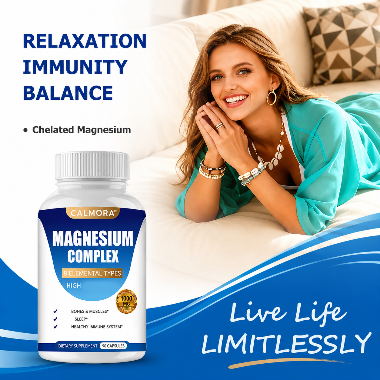 Calmora™ Magnesium Complete 8-in-1